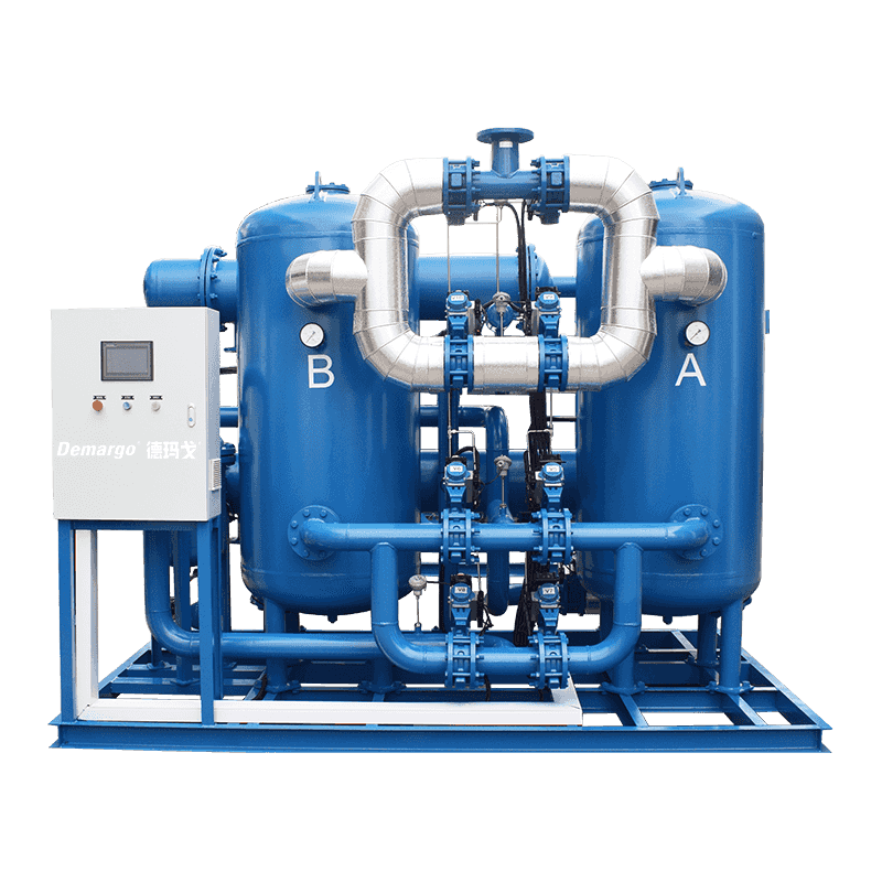 Kompresné ohrievanie nulovej spotreby plynu Adsorpcia sušiča